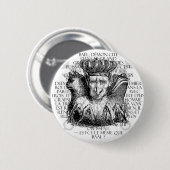 Hierarhia Inferni - Bael Ronde Button 5,7 Cm (Voorkant /achterkant)