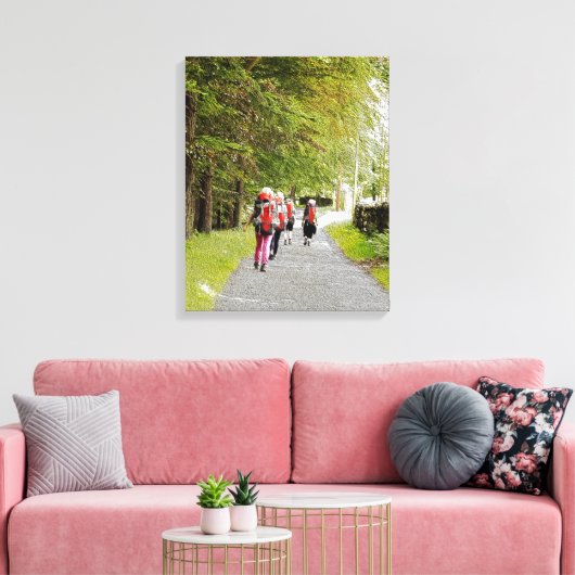 HIERMEE CANVAS AFDRUK (Insitu (Woonkamer))