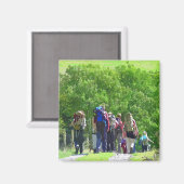 HIERMEE MAGNEET (Voorkant / Achterkant)