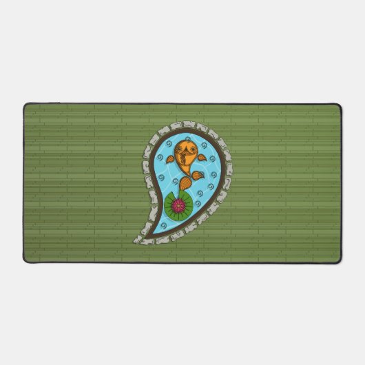 Hiermee schaalt u de goudvis bureaumat (Voorkant)