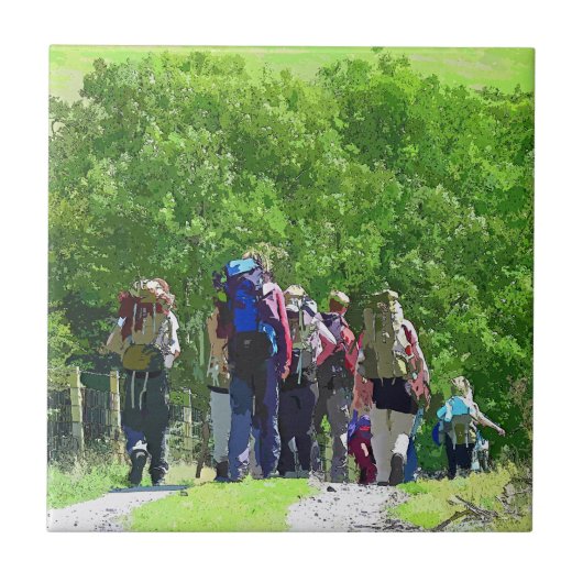 HIERMEE TEGELTJE (Voorkant)