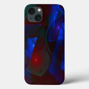 Hiermee wordt 3D-vlam Fractal gedeeld iPhone 13 Hoesje