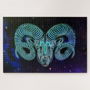 hiermee wordt de ram zodiac puzzle ingesteld legpuzzel