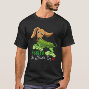 Hiermee wordt het Funny Cute Dog Funny Pickle Hond T-shirt