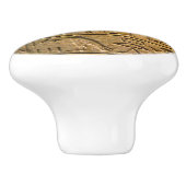 Hiërogliefen Keramische knop (Zijkant)