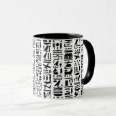 Hiéroglyphe Mug égyptien (Devant droit)