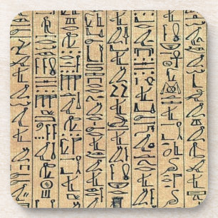 Hiéroglyphes Dessous de verre de liège