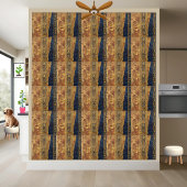 Hiéroglyphes égyptiens anciens et carreaux géométr