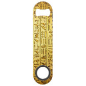 Hiéroglyphes égyptiens anciens Jaune (Devant)