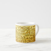 Hiéroglyphes égyptiens anciens Mug de spécialités  (Devant droit)