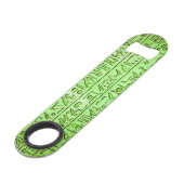 Hiéroglyphes égyptiens anciens Vert (Dos Angle)