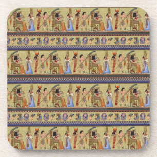 Hiéroglyphes égyptiens Dessous de verre de liège