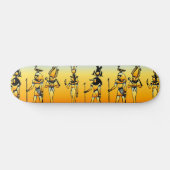 Hiéroglyphes égyptiens Skateboard (Horz)