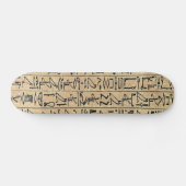 Hiéroglyphes Skateboard (Horz)
