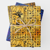 Hieroglyphics Sampler Inpakpapier Vel (In situ)