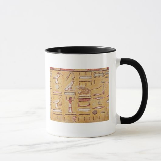Hieroglyphics, van de Tomb van Seti I Mok (Rechts)