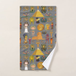 Hiéroglyphique égyptien ancien -Pharaon Motif