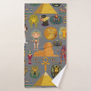 Hiéroglyphique égyptien ancien -Pharaon Motif