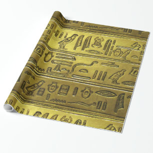 Hieroglyphs 2014-1021 cadeaupapier