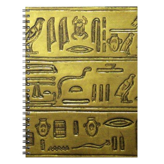 Hieroglyphs 2014-1021 notitieboek (Voorkant)
