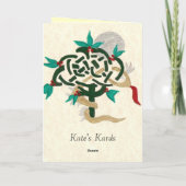 HIEROGLYPHS - GEFELICITEERD KAART (Achterkant)