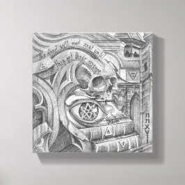 Hieronder Canvas Afdruk