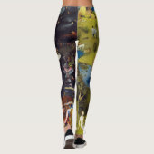 Hieronymous Bosch Heaven et Hell Leggings (Dos)