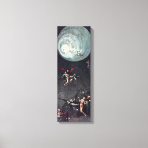 Hieronymus Bosch - Afwijking van de verduisterde Canvas Afdruk