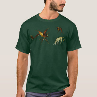 Hieronymus bosch beesten van het paradijs t-shirt