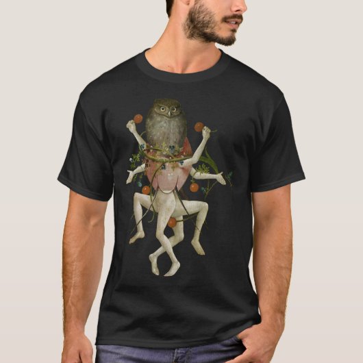 Hieronymus Bosch - Chouette dansante T-shirt class (Devant)