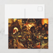 Hieronymus Bosch Christus in Limbo Briefkaart (Voorkant / Achterkant)