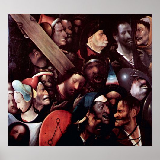 Hieronymus Bosch-Crucifixion Poster (Voorkant)