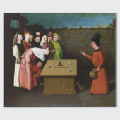 Hieronymus Bosch de conjurer Cadeaupapier (Vlak)