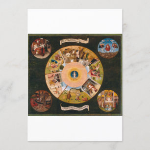 Hieronymus Bosch - de zeven doodzonnen en de F Kaart