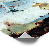 Hieronymus Bosch - Herfst van de Rebel Angels Poster (Hoek)
