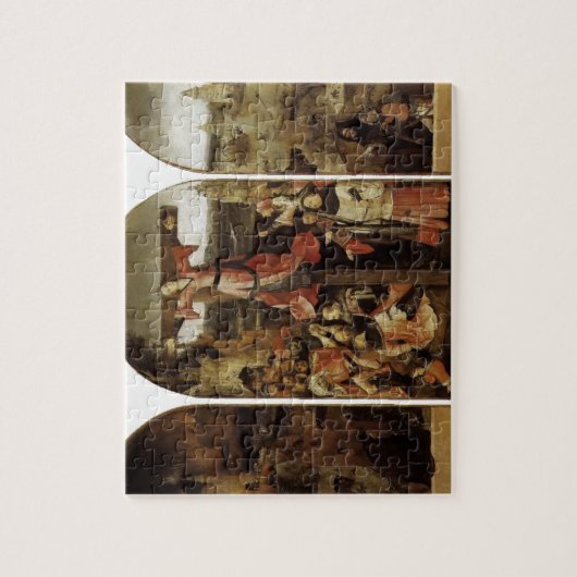 Hieronymus Bosch- St. Liberata Triptych Legpuzzel (Verticaal)