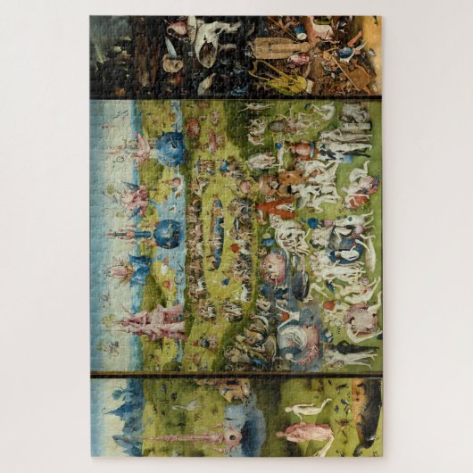 Hieronymus Bosch Surreal  Fine Art Painting Legpuzzel (Verticaal)