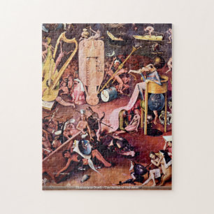 Hieronymus Bosch - The Garden of Hell detail PUZZL Legpuzzel