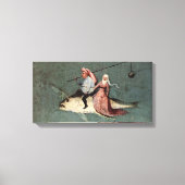Hieronymus Bosch - Verleiding van Sint Antonius Canvas Afdruk (Voorkant)