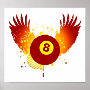 hifi billiards poster