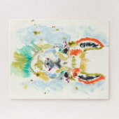 Hifi Llama - Portrait Legpuzzel (Horizontaal)