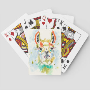 Hifi Llama - Portrait Pokerkaarten