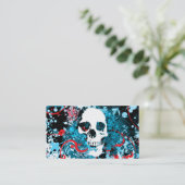 hifi schedel visitekaartje (Staand voorkant)