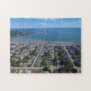 Higgins Beach Fun Atlantic Ocean Maine Summer Legpuzzel