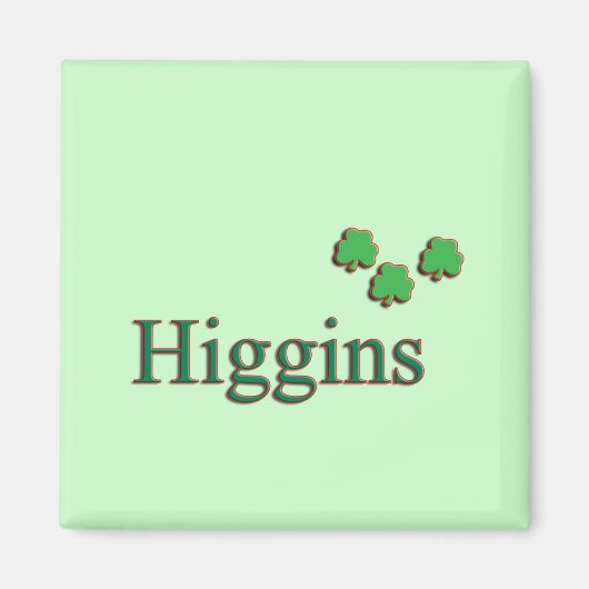 Higgins-familie Magneet (Voorkant)