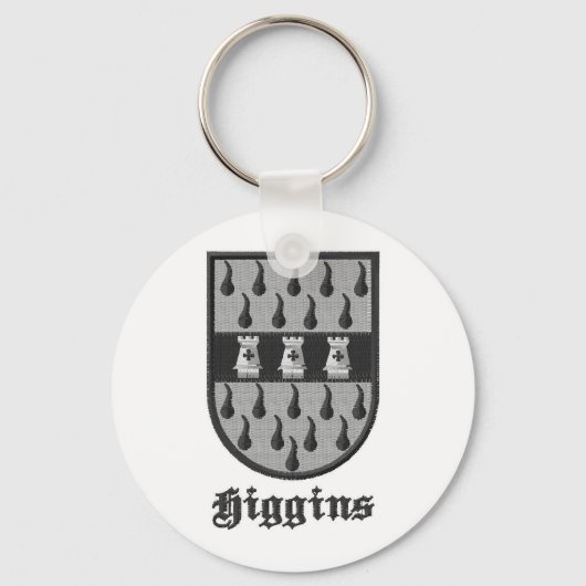 Higgins Irish Clan key chain Sleutelhanger (Voorkant)