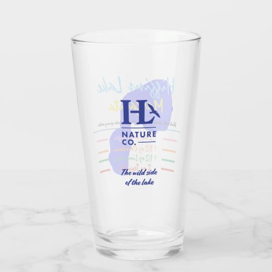 Higgins Lake Margarita Glas (Achterkant)