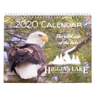 Higgins Lake Nature 2020 Calendrier c