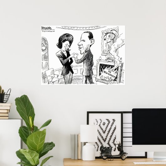 Higgins New Yorker Poster (Thuiskantoor)