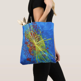 Higgs Boson dubbelzijdige Canvas tas